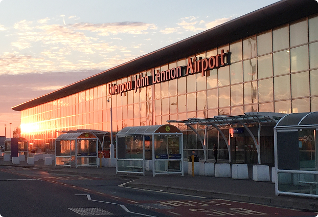 Liverpool John Lennon Airport terminal building