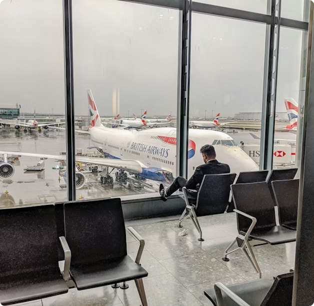 East Midlands Airport terminal building