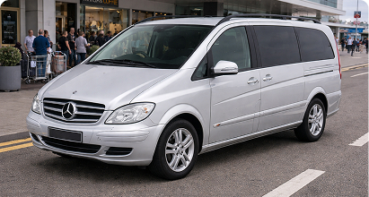 Executive 4–8 seater minibus hire