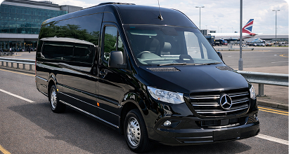 Luxury 8–16 seater minibus hire